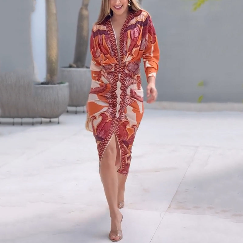 Blysse V-Neck Dress
