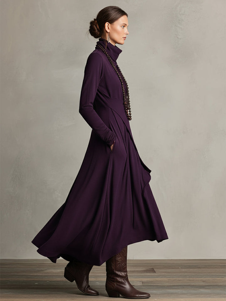 Draped Maxi Dress