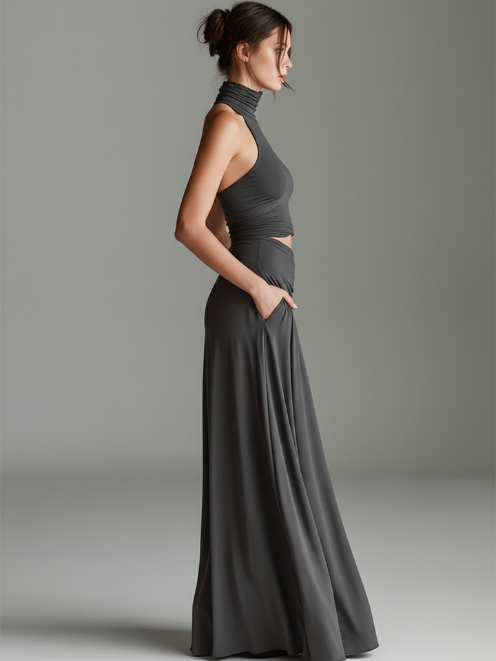 Charcoal Gray Dress